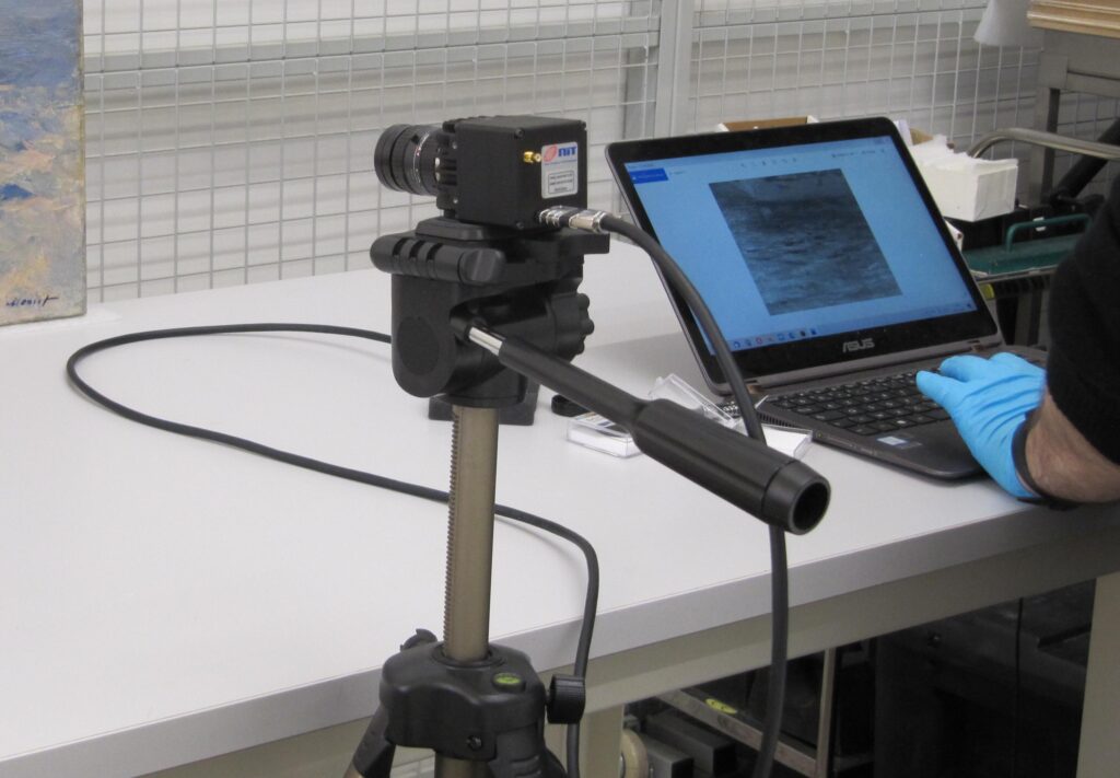 Caméra de réflectographie infrarouge - Re.S.Artes